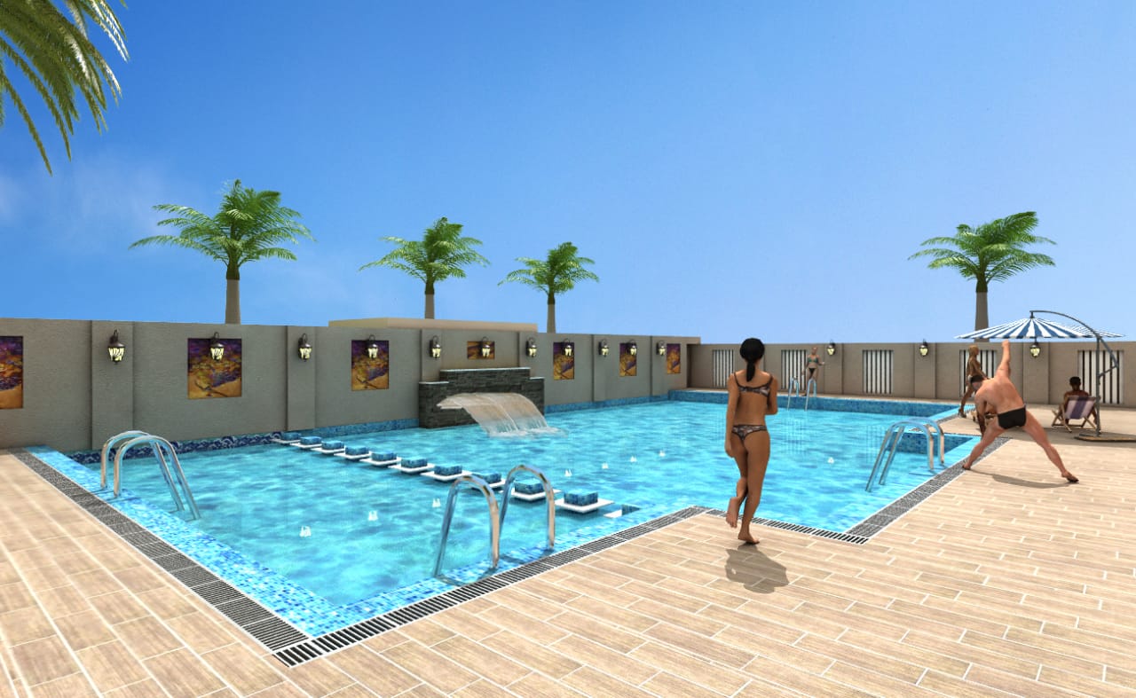 Arihant City Phase II Swimming Pool