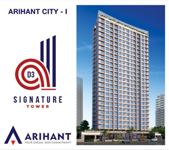 Arihant City Signature Tower D3  - Thane West