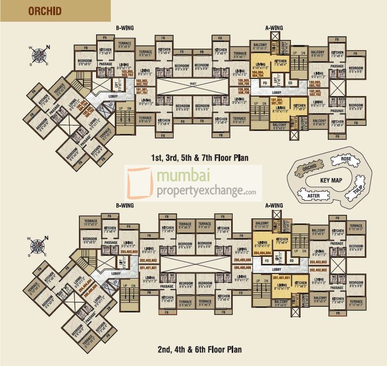 Orchid floorplan