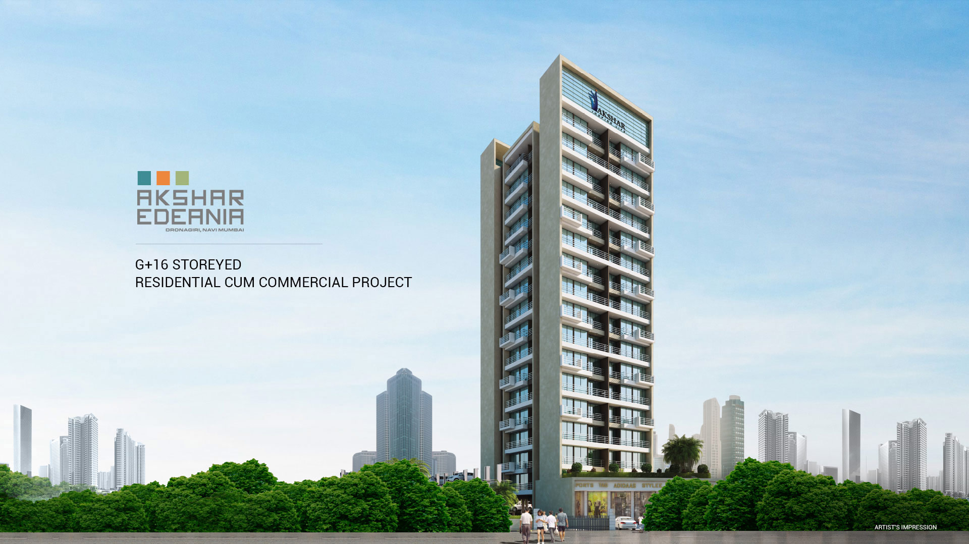 Akshar Edeania, Dronagiri by Akshar Developers