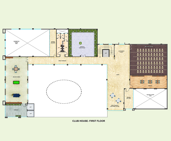 1st Floor plan 