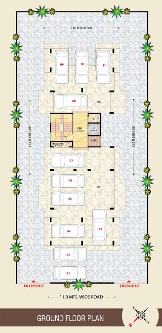 Ground floorplan