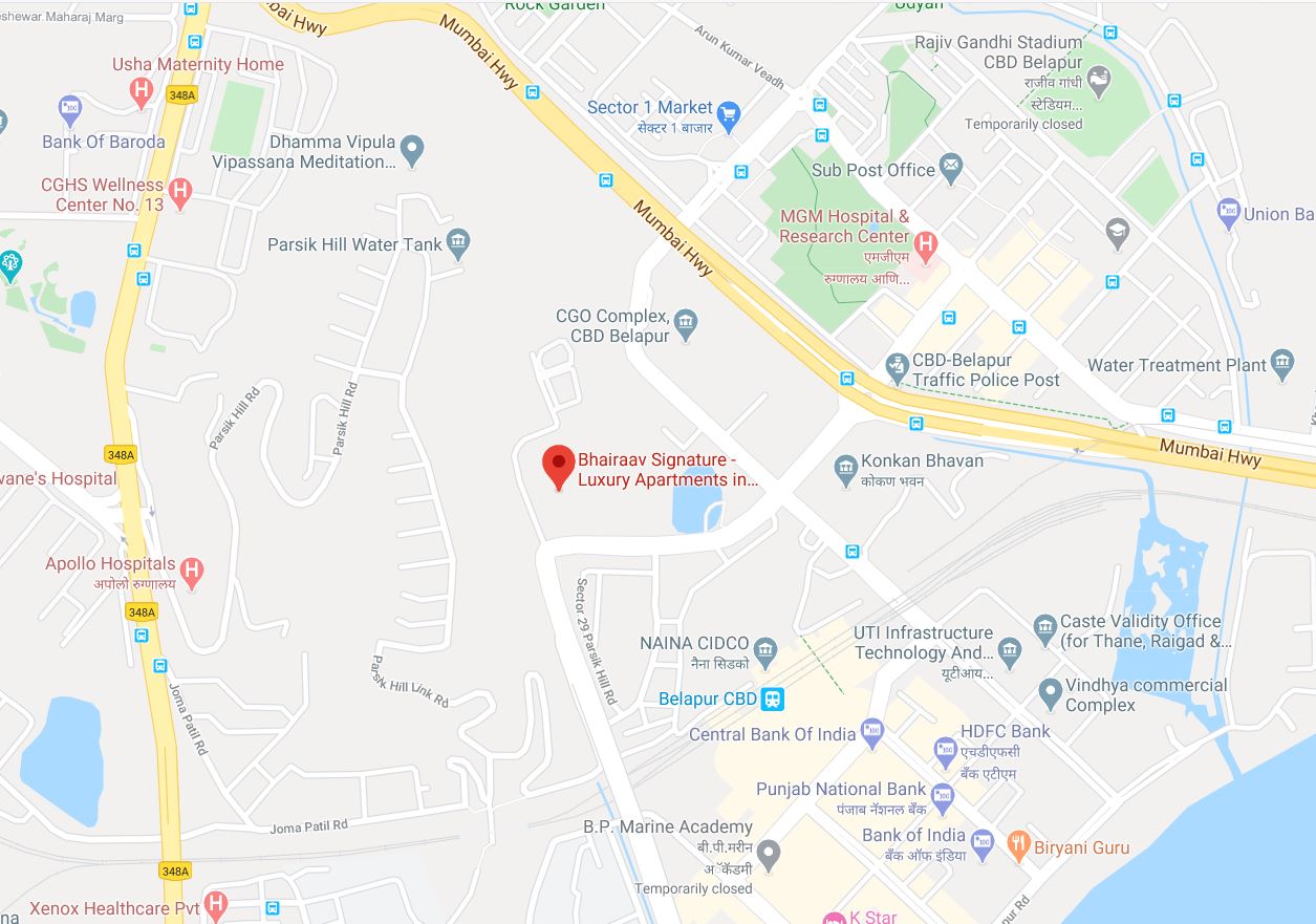 Bhairaav Signature Location Map