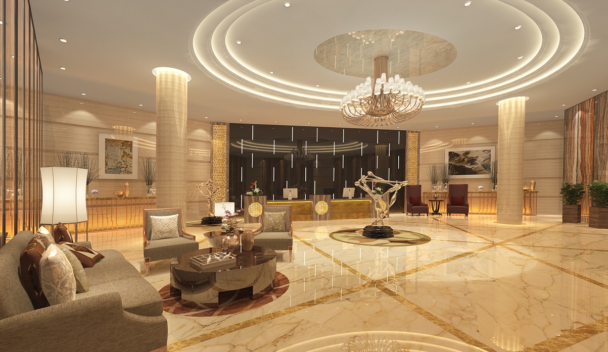 Fortune 500 Grand lobby 