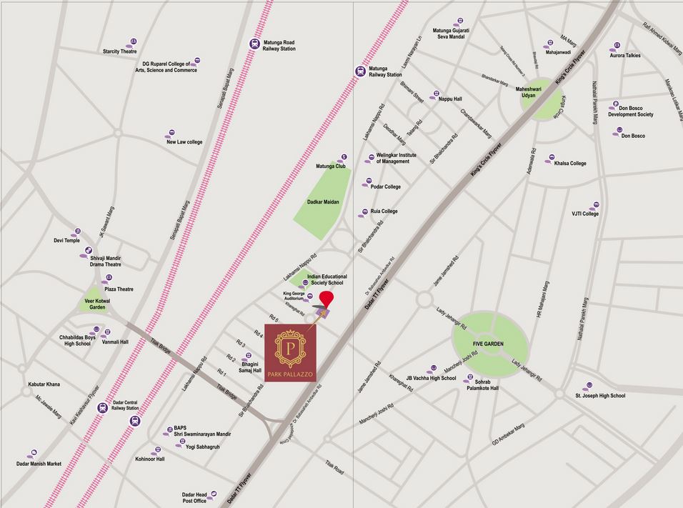 Park Pallazo Location