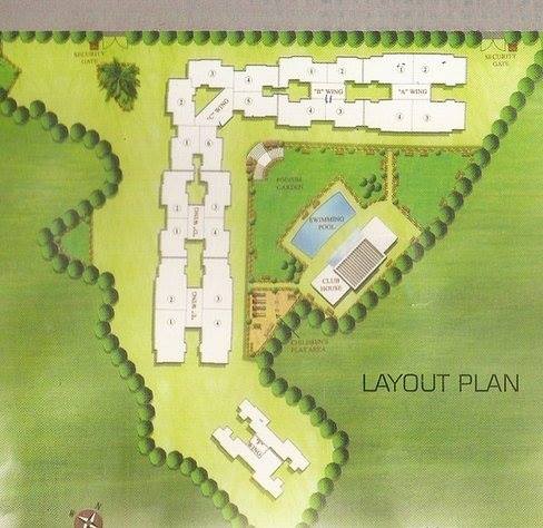 Kakad Paradise Layout Plan
