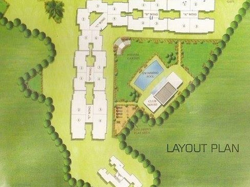 Kakad Paradise Layout Plan