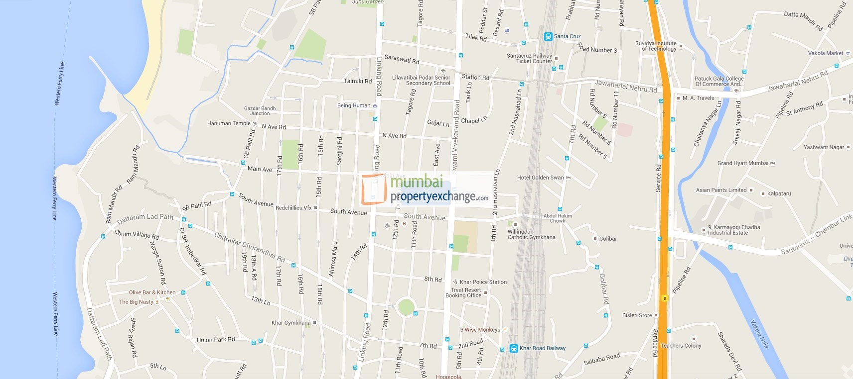 15918 Oth Location Map - Radius Residency, Santacruz West