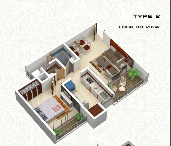 Regal Square 1BHK Type 2