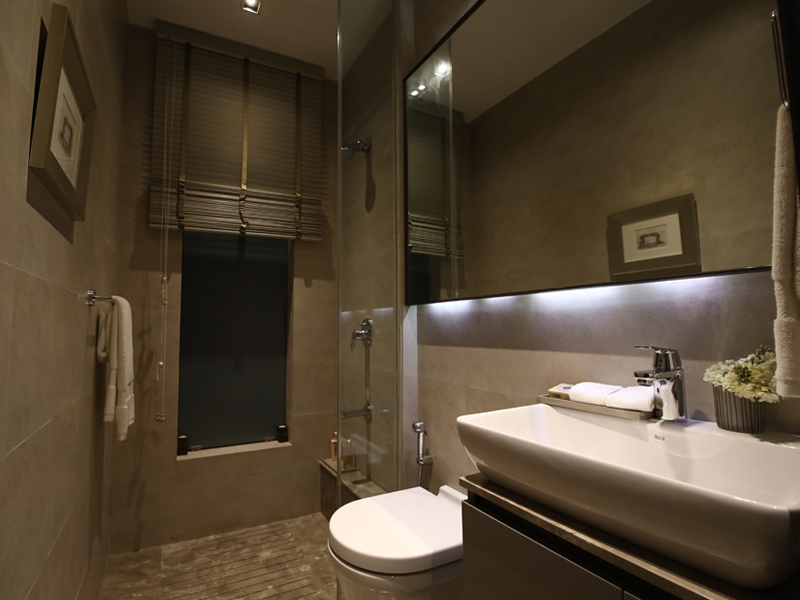 Avenue 1 Sample Flat Bathroom