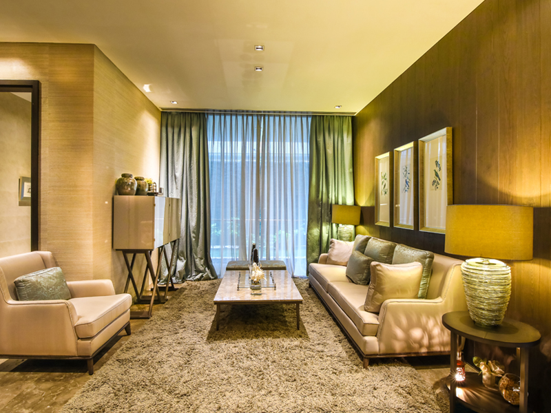 Avenue 1 Sample Living Room