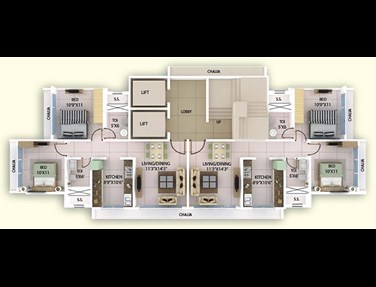 16012 Oth Floor Plan - Ishaan, Khar West