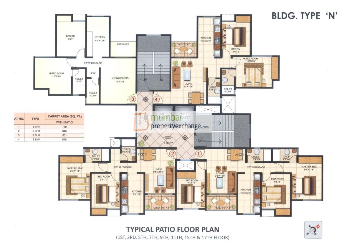 Type N Floor Plan