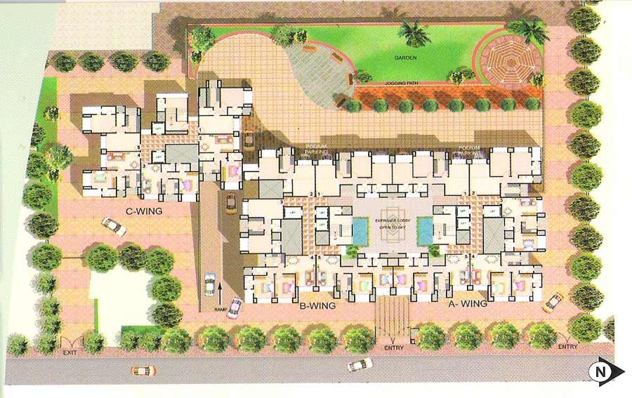 Flat on rent in Shepherd Residency, Goregaon West