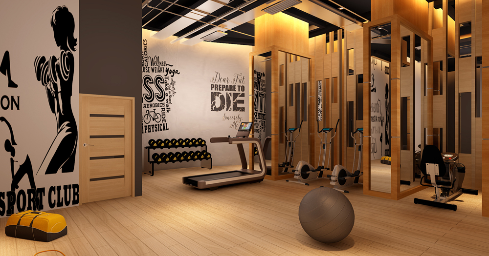 17022 Oth Lotus Residency Artistic Impression Gym - Lotus Residency, Goregaon West
