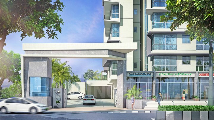17022 Oth Lotus Residency Artistic Impression Main Gate - Lotus Residency, Goregaon West