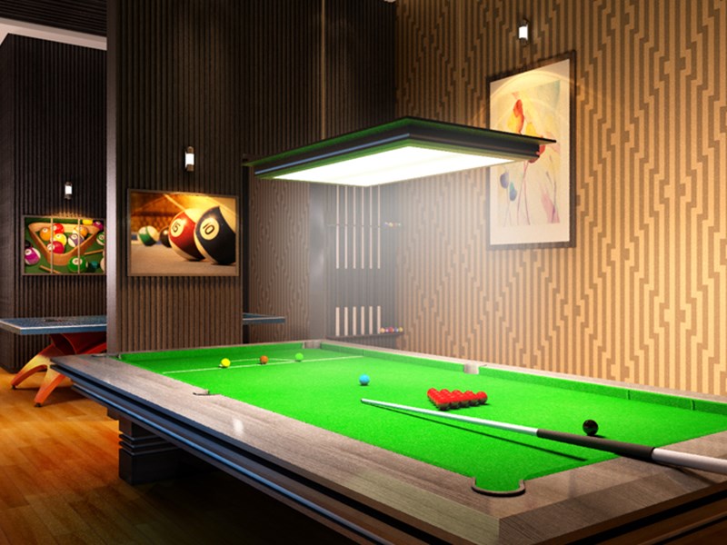Lotus Residency Artistic Impression Snooker