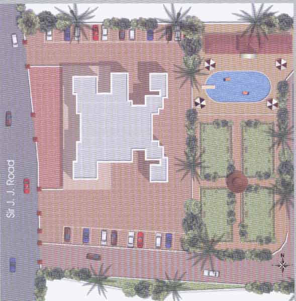 1704 Oth Layout Building - Fortune Tower, Byculla