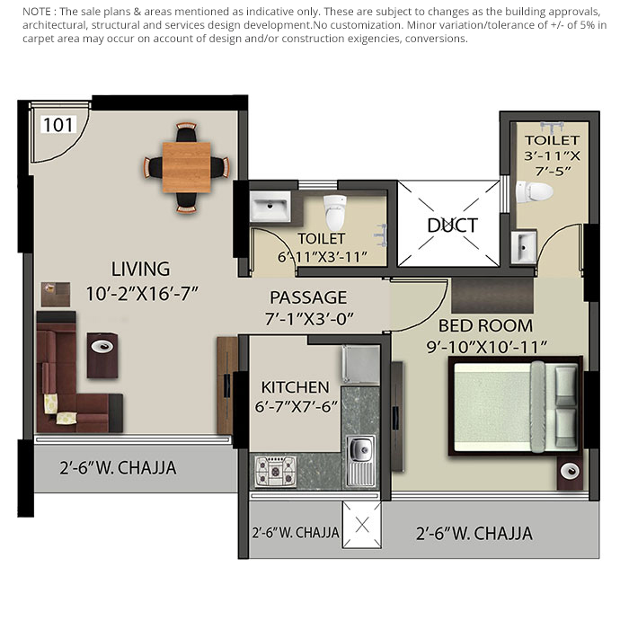 Ruparel Elara Unit Flat No 1