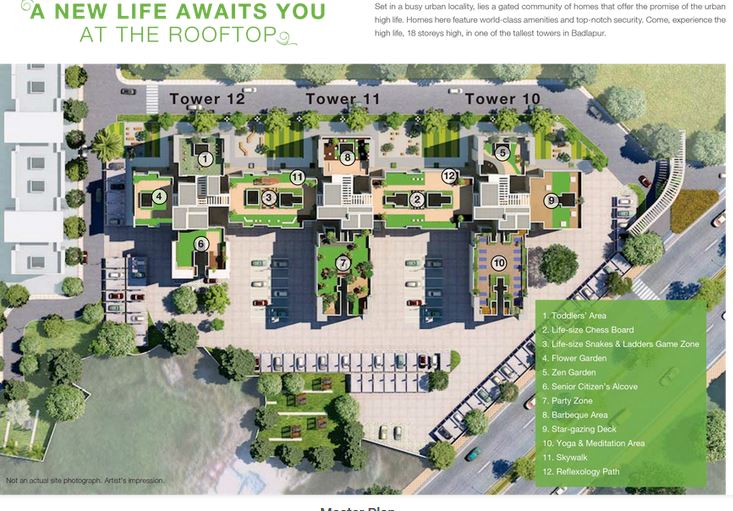 Godrej Vihaa Badlapur Master plan