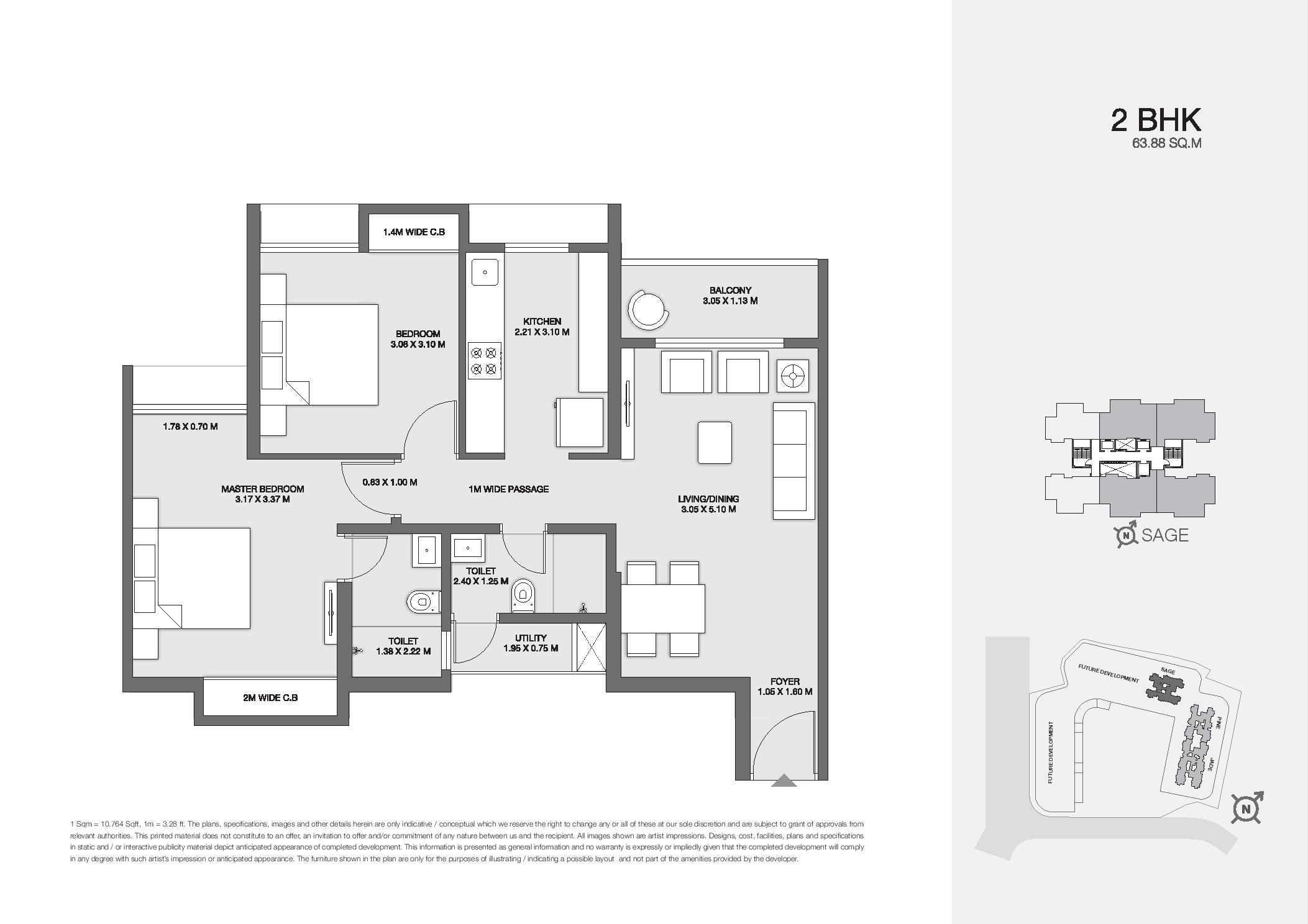 19146_oth_Godrej_Emerald_2BHK_Plan_Type_1