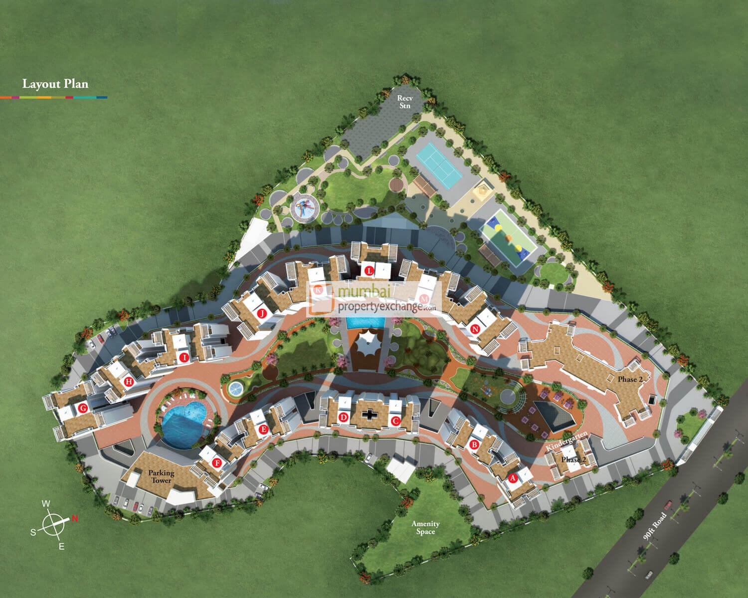 Flat / Apartment on Rent / Lease / Sale in Marina Enclave J Wing, Malad