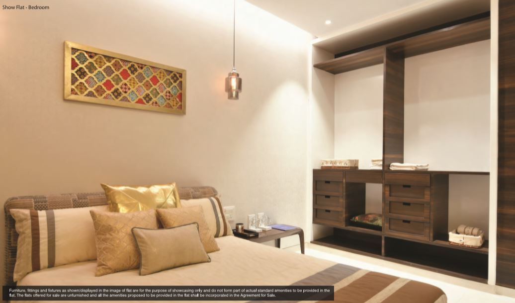 Dosti Desire Pearl Show Flat BedRoom