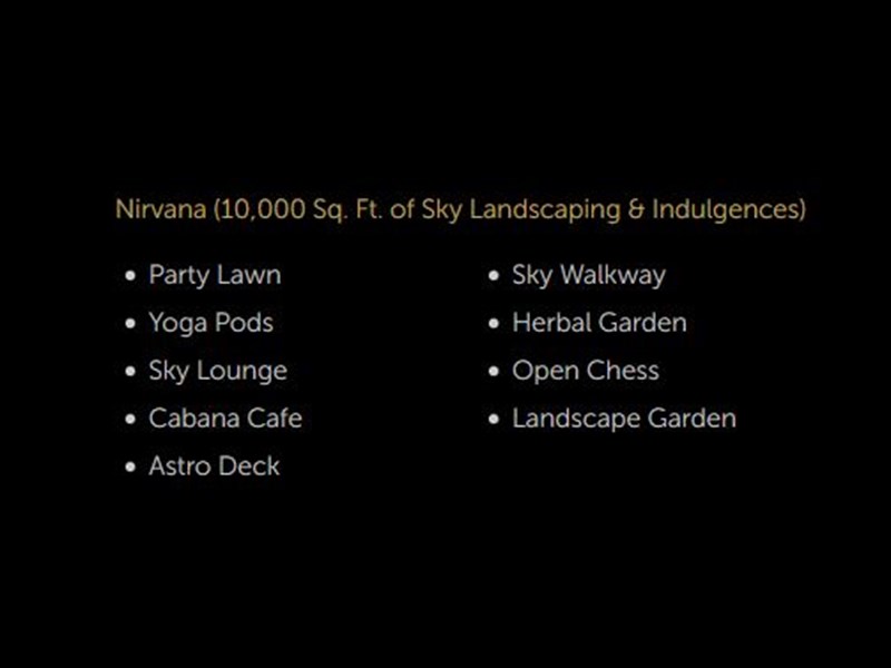 Ananda Residency Nirvana-Sky Landscaping and Indulgences