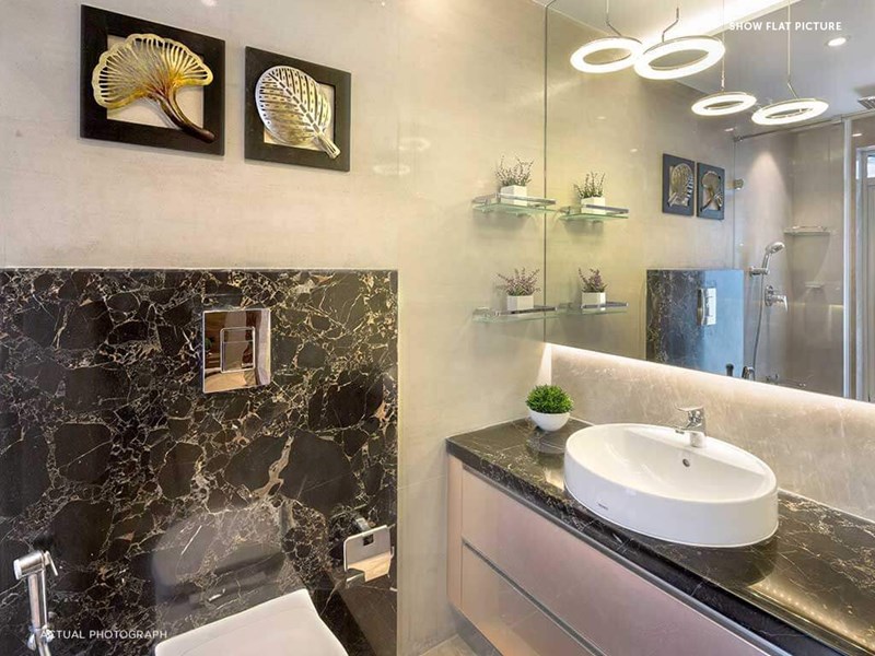 Ananda Residency Show Flat Bathroom