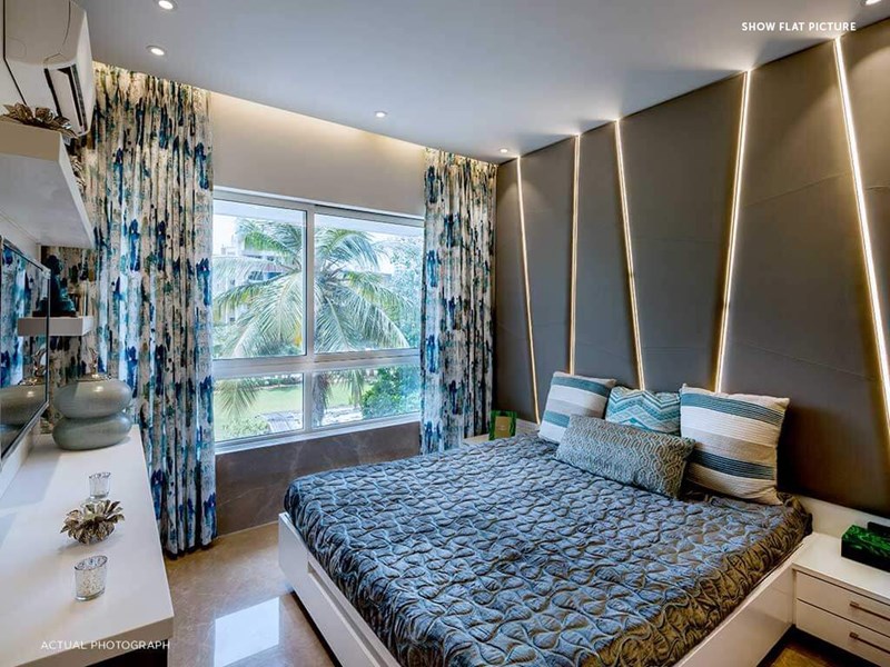 Ananda Residency Show Flat Bedroom
