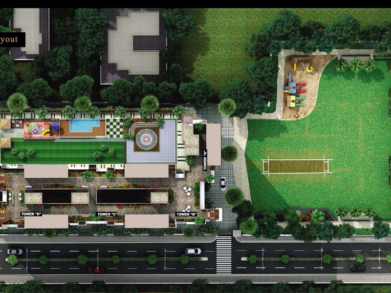 Ananda Residency Site Layout