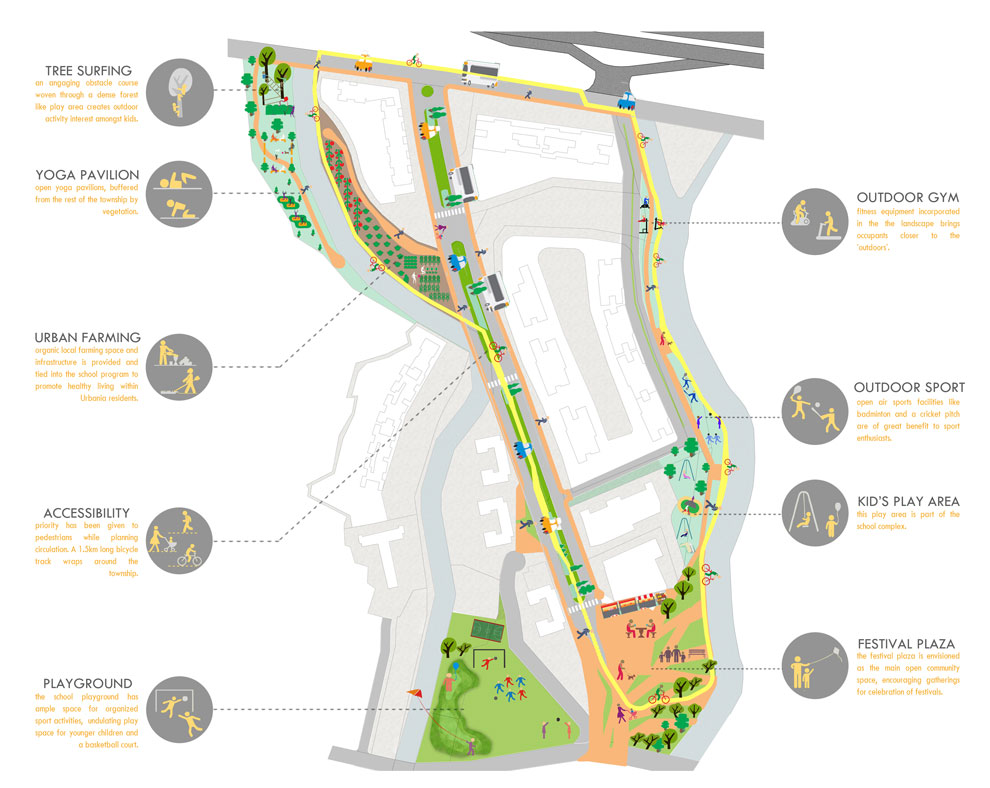Rustomjee Urbania Aurelia Thane Siteplan