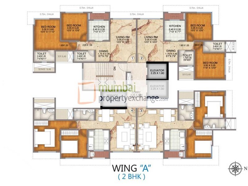 A wing 2BHK
