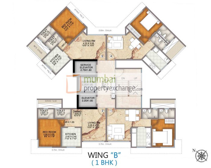 B Wing 2BHK