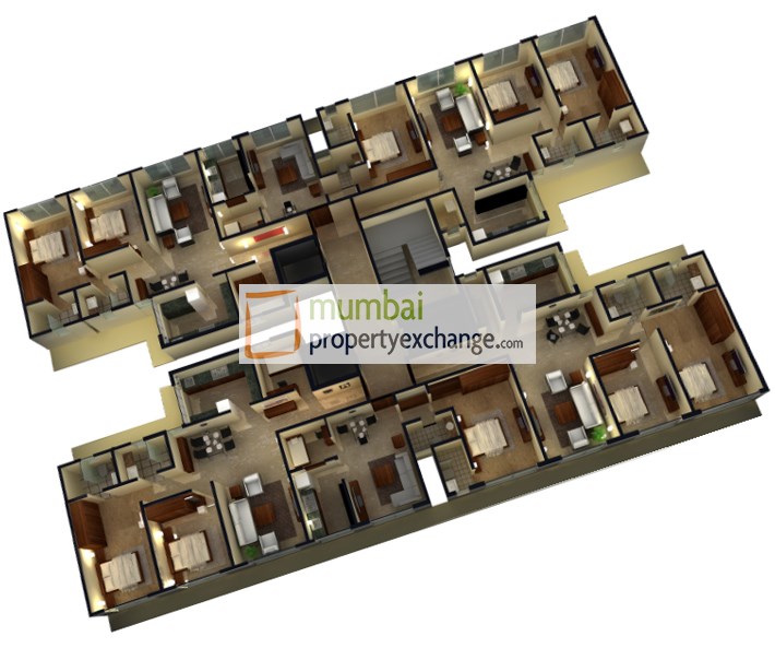 Higher Floor Plan