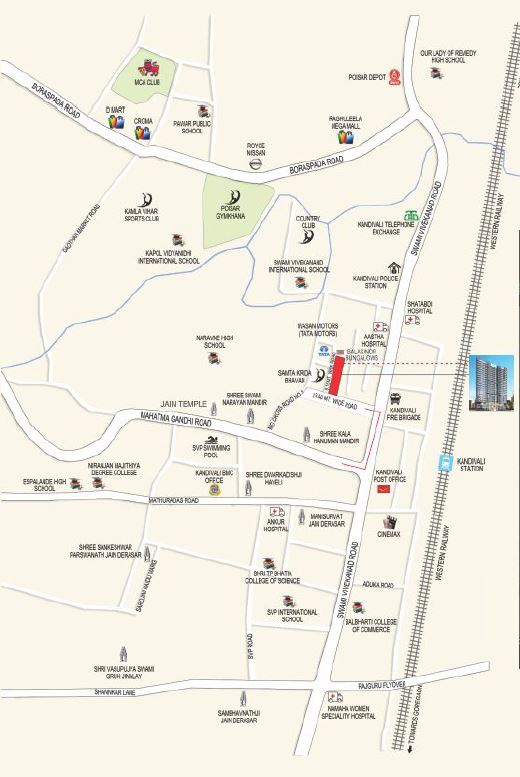 Royal Samarpan Location