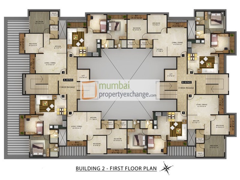 Building 2 Floor Plan