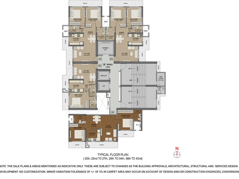 Regalia Typical floor Plan 2
