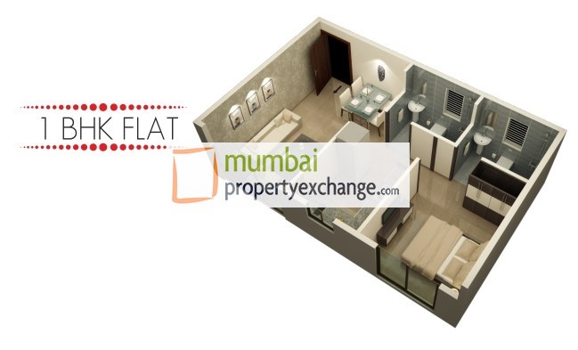 Flat on rent in Arham Bluz, Andheri West