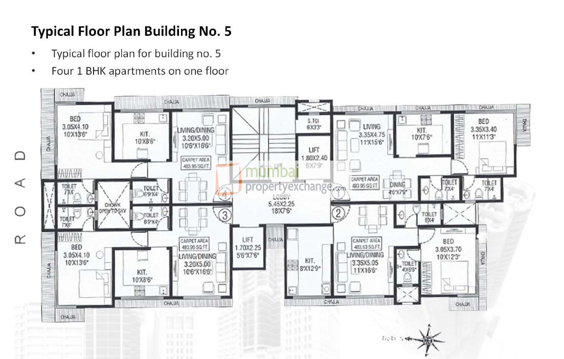 1BHK Plan