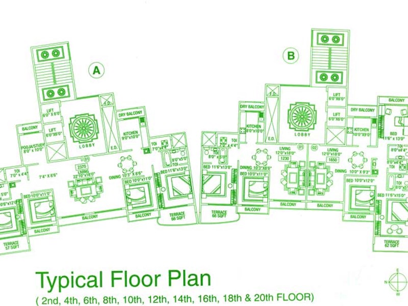 Typical floor Plan