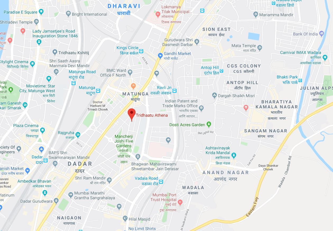 Tridhaatu Athena Location