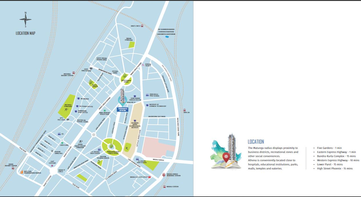 Tridhaatu Athena Location Connectivity