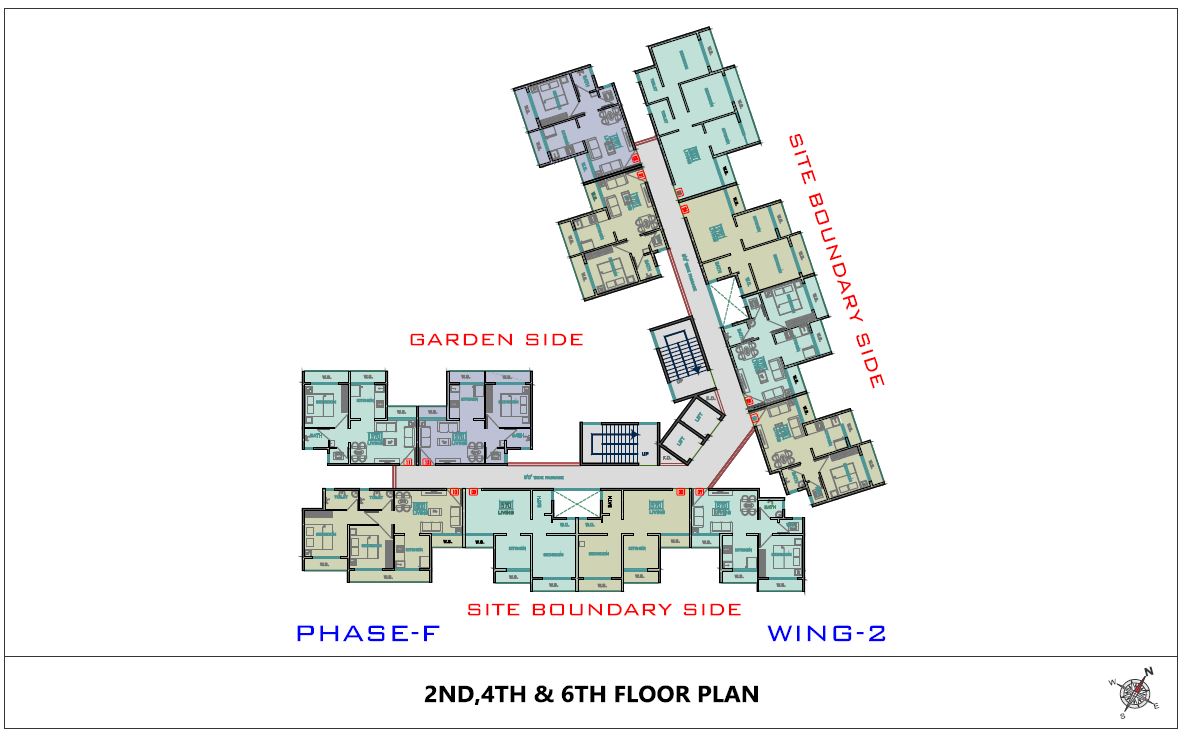 Akshar Rivergate Phase F Wing 2 Type-2