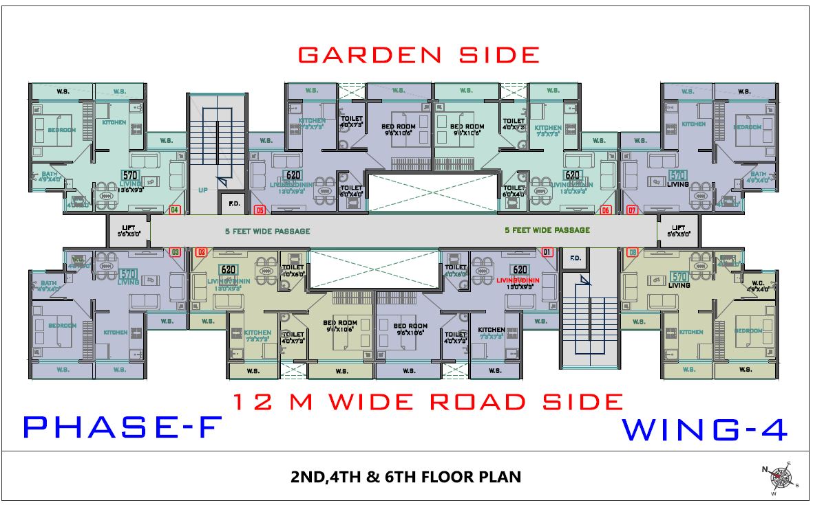 Akshar Rivergate Phase F Wing 4 Type-2