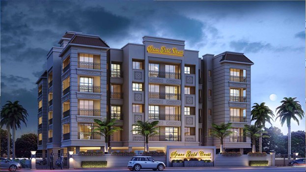 Space Gold Crest by Space India Builders