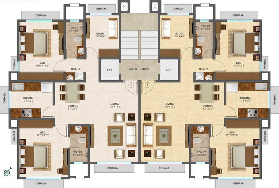 Typical Floor Plan
