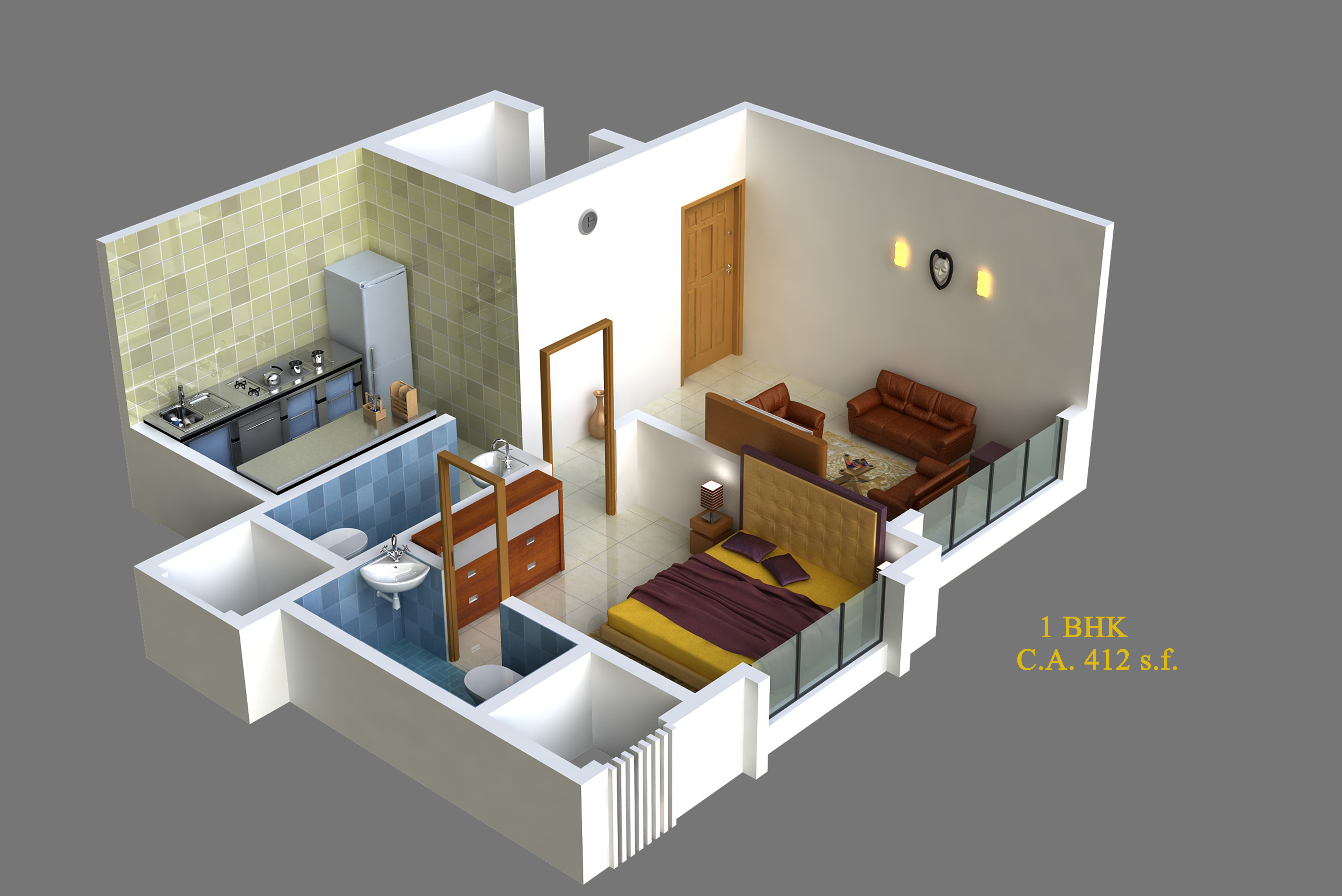 1BHK Plan