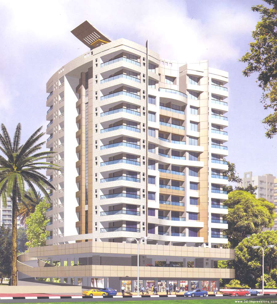 3 BHK Flat on Rent in Andheri West, Green Court, Juhu Lane Next