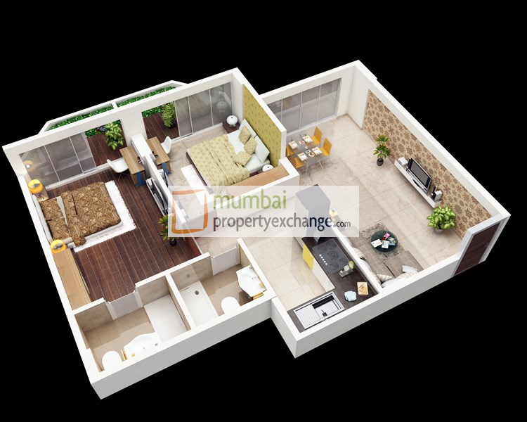 2BHK Plan